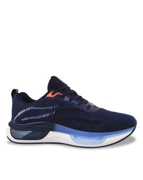 men lace-up running sports shoes