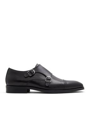 men lace-up shoes with round toes