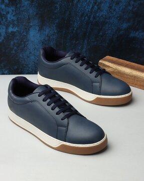 men lace-up sneakers