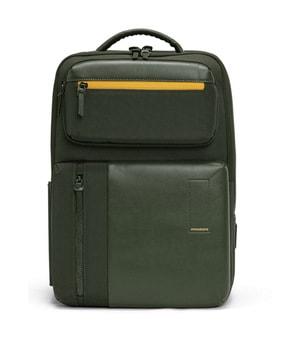 men laptop back pack with zip closure