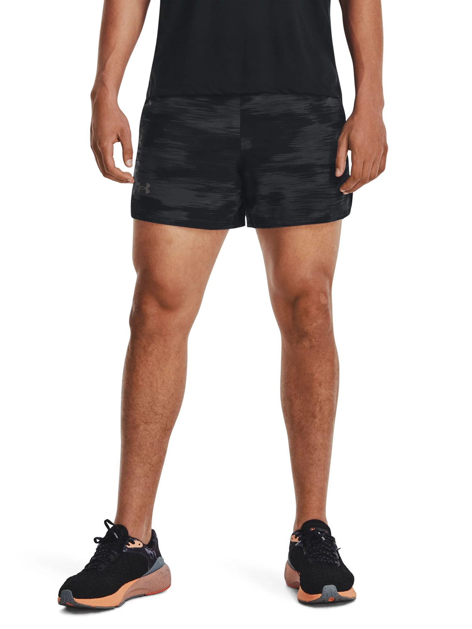 men launch 5 printed shorts - grey