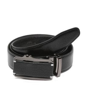 men leather belt with sturdy lock