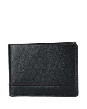 men leather bi-fold wallet