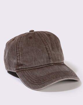 men lightly washed baseball cap