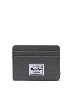 men logo embossed travel wallet