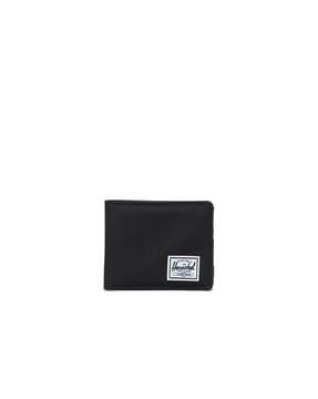 men logo embossed travel wallet