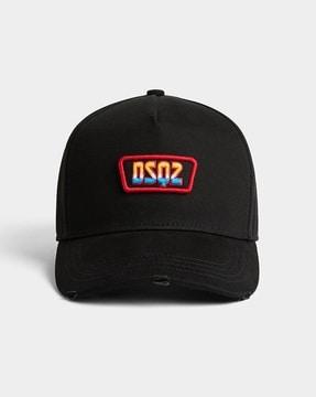 men logo embroidered baseball cap