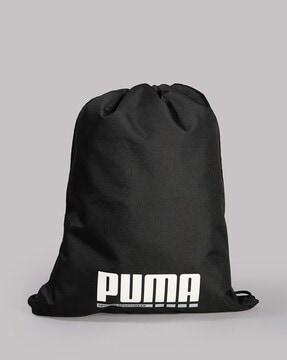 men logo print phase gym bag