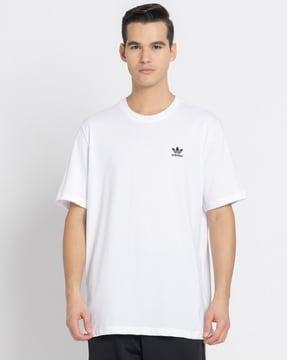 men logo print regular fit crew-neck t-shirt