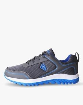 men low-top lace-up running shoes