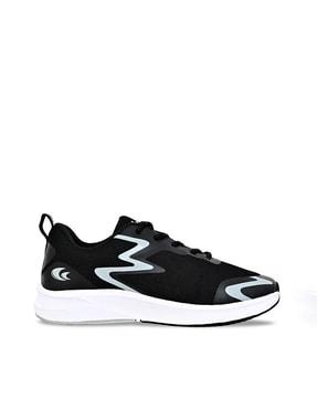 men low-top lace-up running shoes