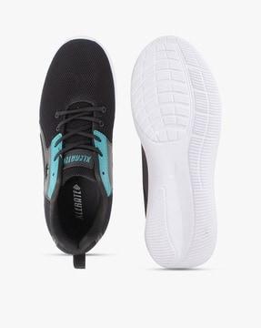 men low-top lace-up running shoes