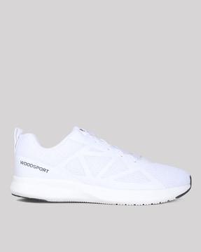 men low-top lace-up running shoes