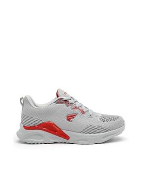 men low-top lace-up running shoes