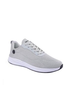 men low-top lace-up running shoes