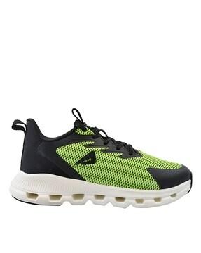 men low-top lace-up running shoes