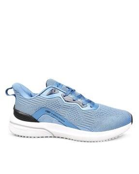 men low-top lace-up running shoes