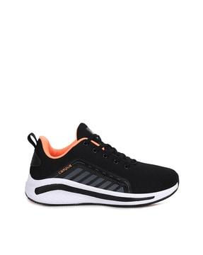 men low-top lace-up running shoes