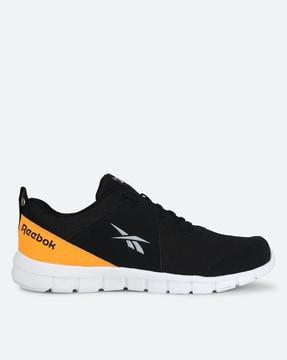 men low-top lace-up running shoes