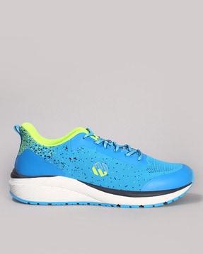 men low-top lace-up running shoes