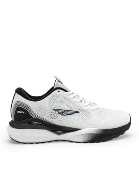 men low-top lace-up running shoes