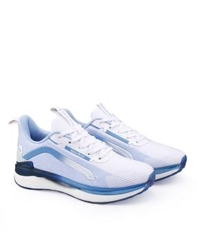 men low-top lace-up running shoes