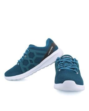 men low-top lace-up running shoes