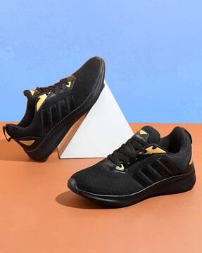 men low-top lace-up running shoes