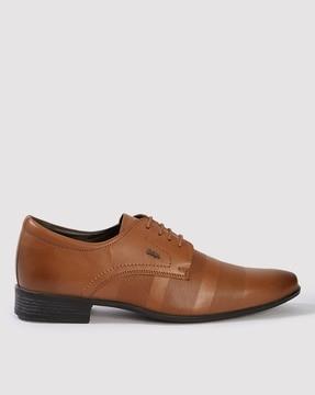 men low-top lace-up shoes