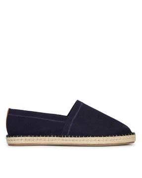 men low-top slip-on espadrilles