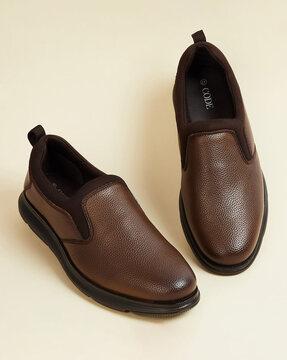 men low-top slip-on shoes