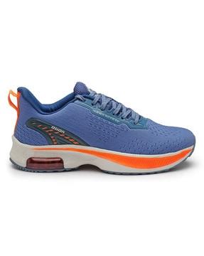 men low-tops lace-up running shoes