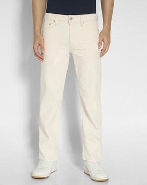 men mid-rise bootcut jeans