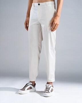 men mid-rise relaxed fit jogger pants