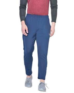 men mid-rise straight track pant