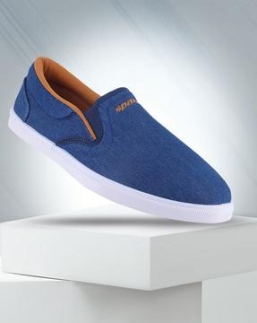 men mid-top slip-on shoes