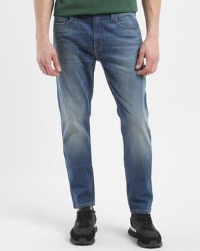 men mid-wash 512 tapered fit jeans