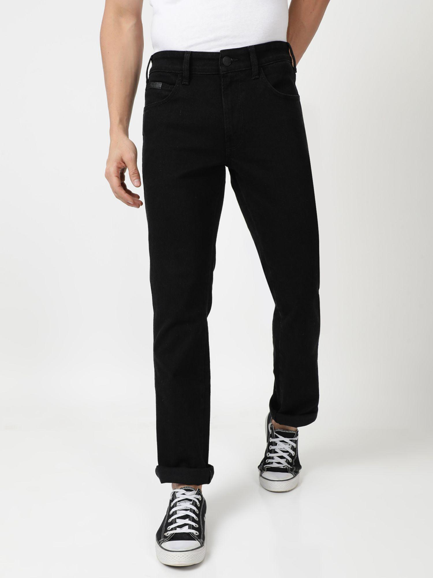 men millard black jeans (regular)