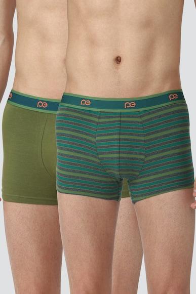 men multi stripe pack of two trunks