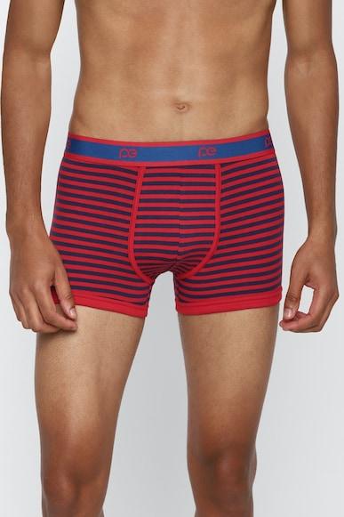 men multi stripe trunk