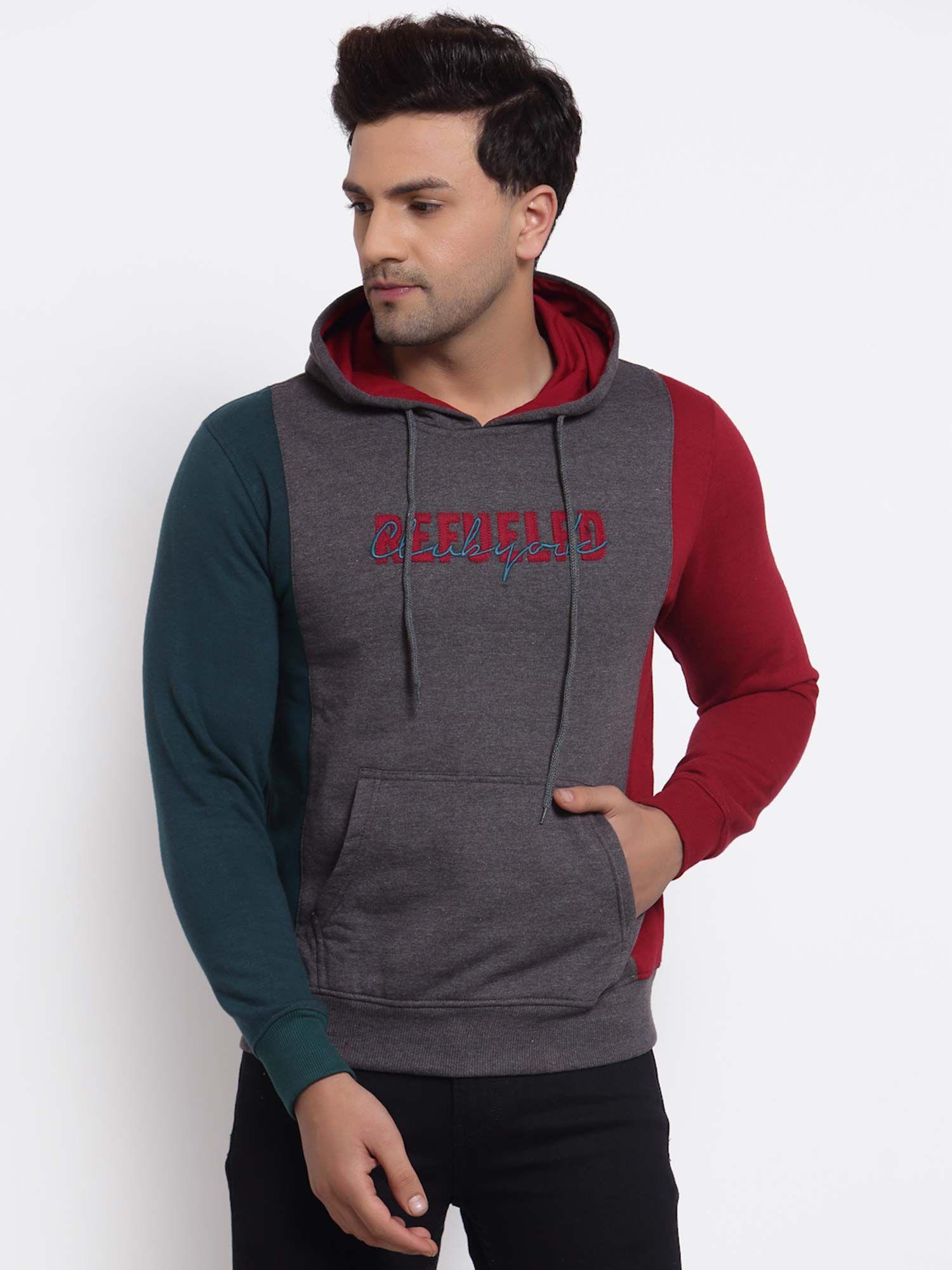 men multicolor printed sweatshirt