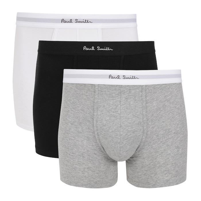 men multicoloured pack of 3 trunks