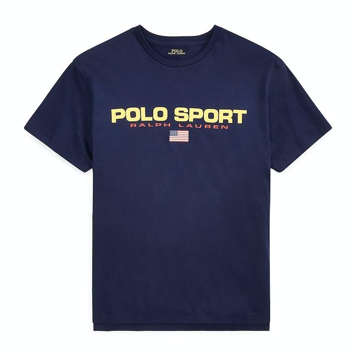 men navy classic fit polo sport jersey t-shirt