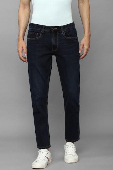 men navy dark smart fit jeans