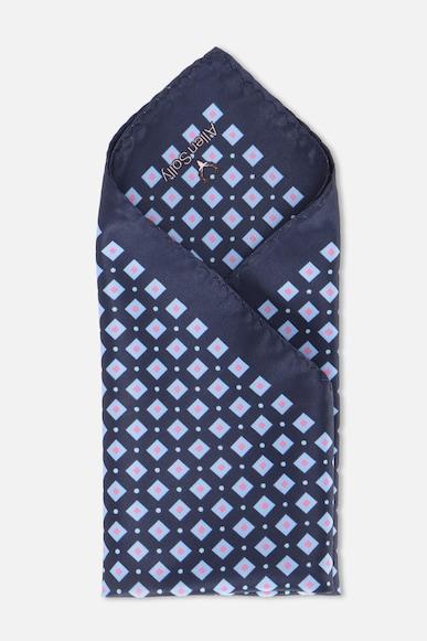 men navy party pocket square