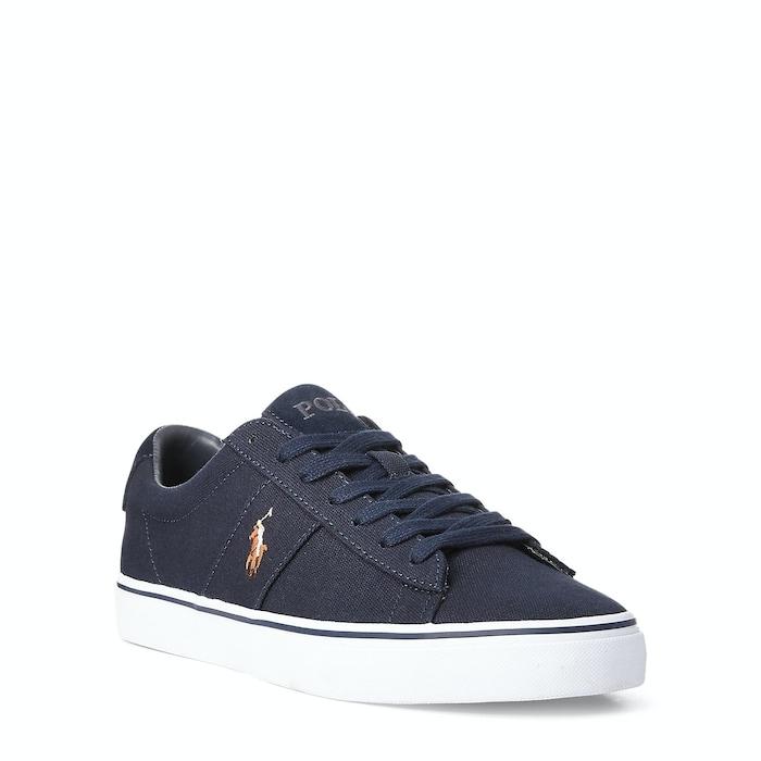 men navy sayer canvas sneaker