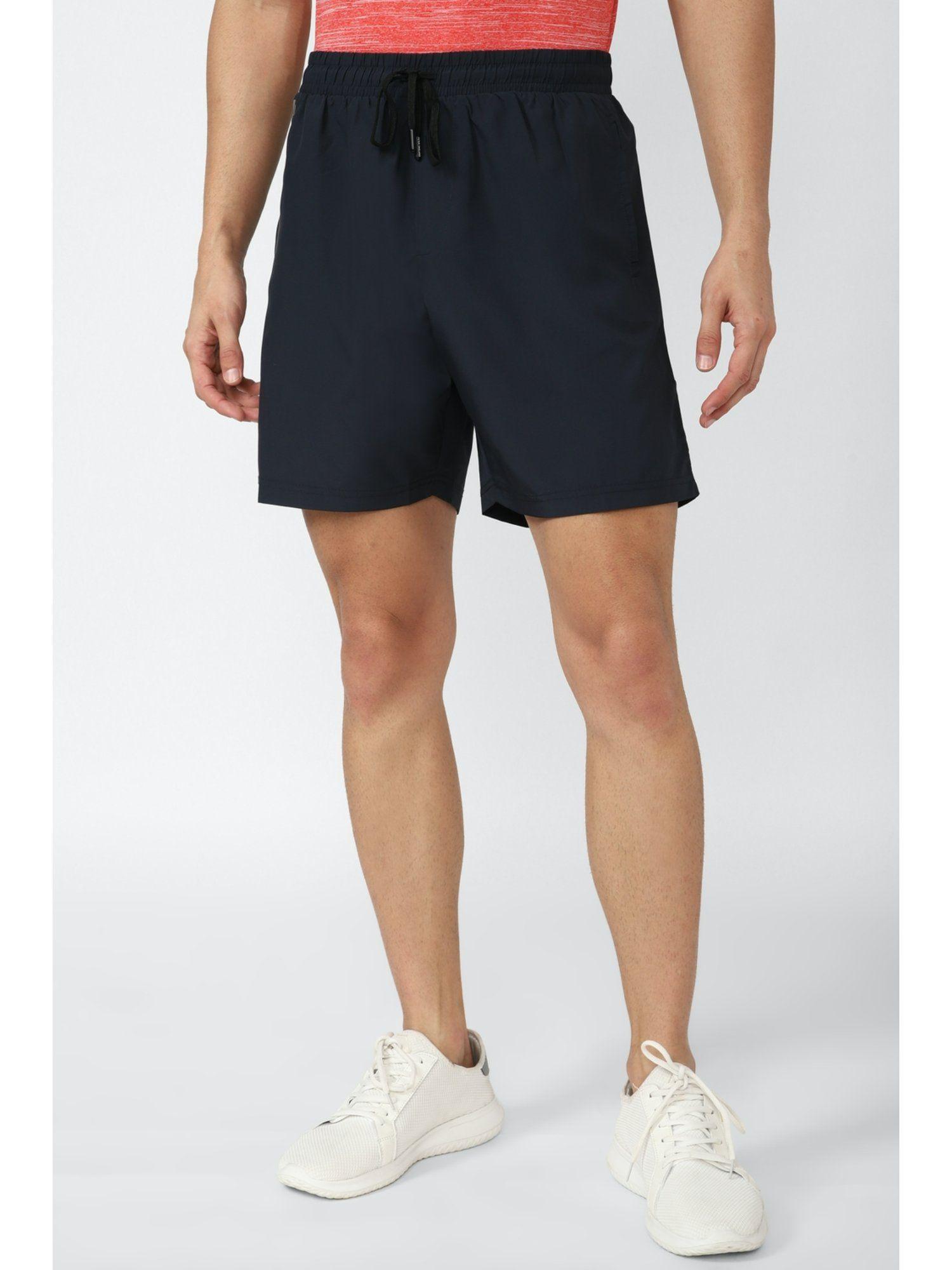 men navy shorts