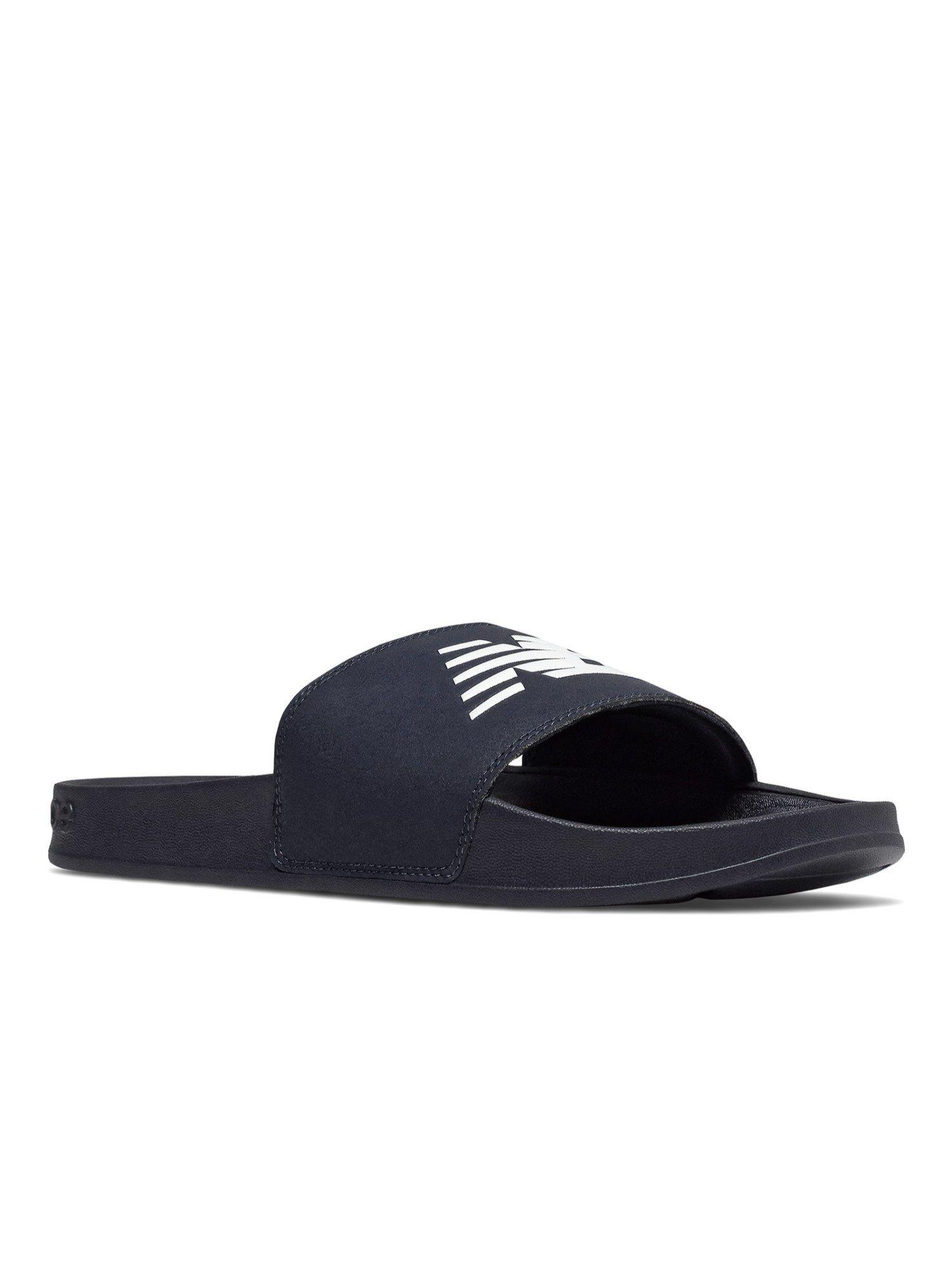 men navy sliders