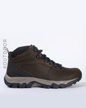 men newton ridge plus ii waterproof hiking & trekking shoes