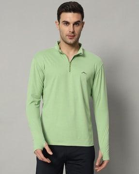 men nomadic high-neck polo t-shirt